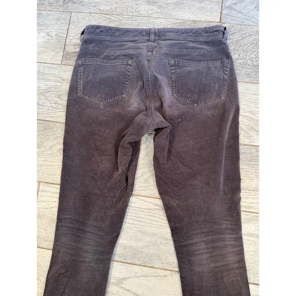 Sundance Corduroy Pants size 2 Womens Gray Skinny Jeans Stretch Womens Stretch - Picture 12 of 12